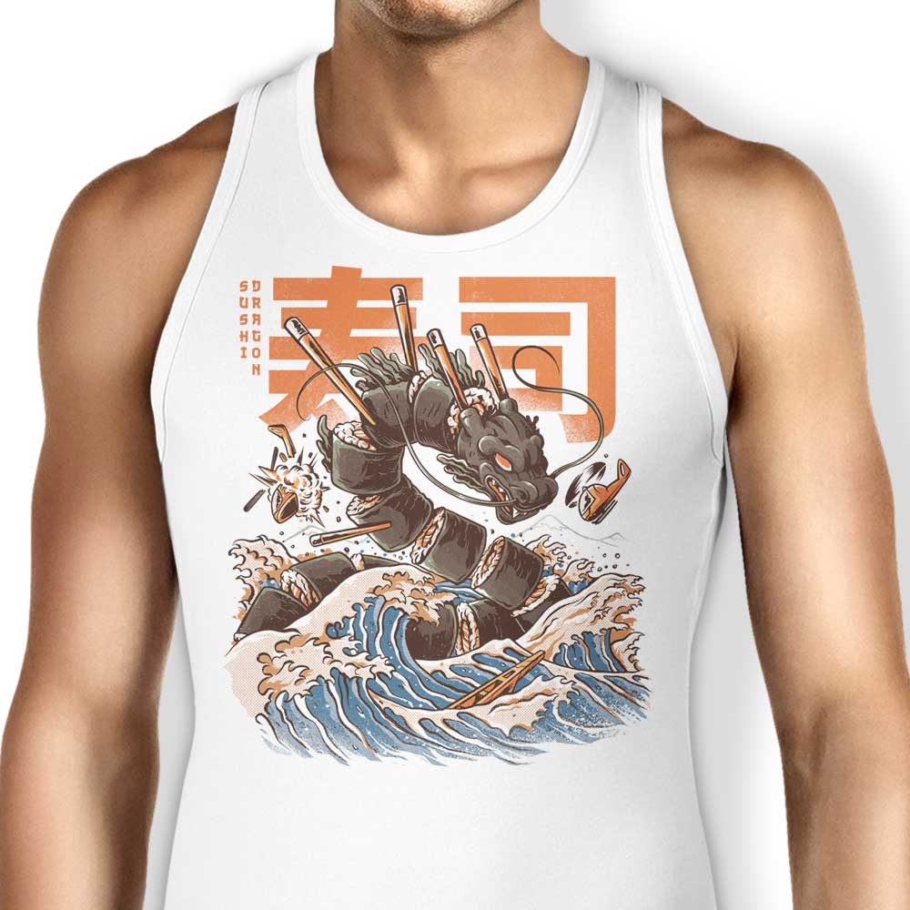 Great Sushi Dragon Tank Top - Adult & Kids T-Shirts, Sweatshirts & Hoodies apparel design preview 1