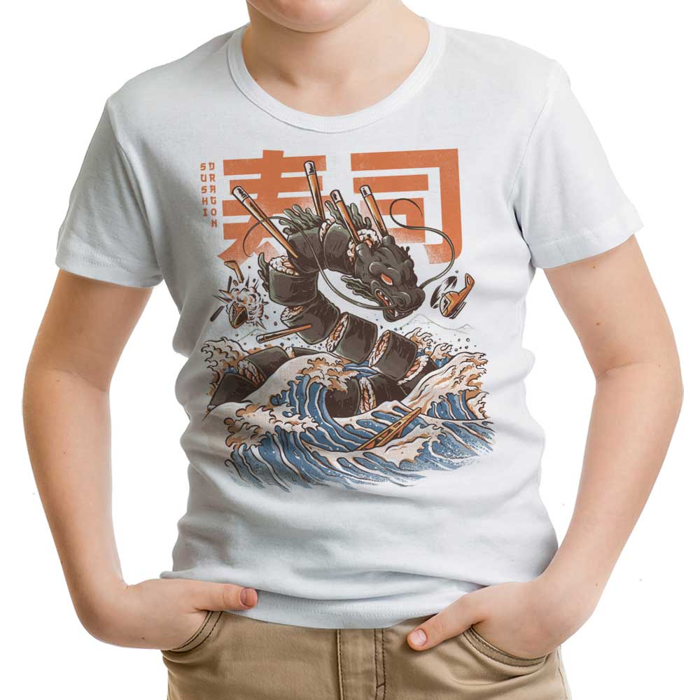 Great Sushi Dragon Youth Apparel - Adult & Kids T-Shirts, Sweatshirts & Hoodies apparel design preview 1