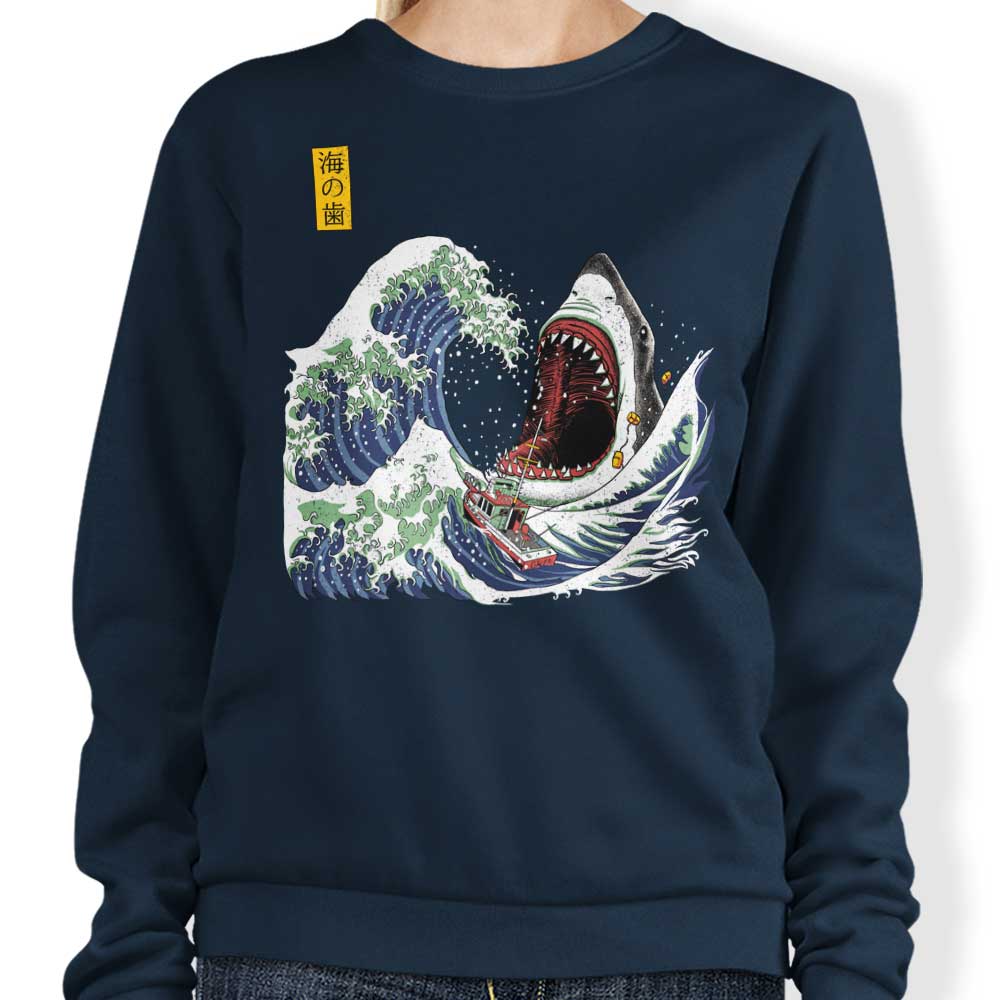 Great White Off Amity - Adult & Kids T-Shirts, Sweatshirts & Hoodies apparel design preview 1