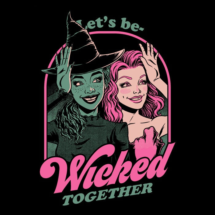 Green and Pink Witches Men's Apparel - Adult & Kids T-Shirts, Sweatshirts & Hoodies apparel design preview 2