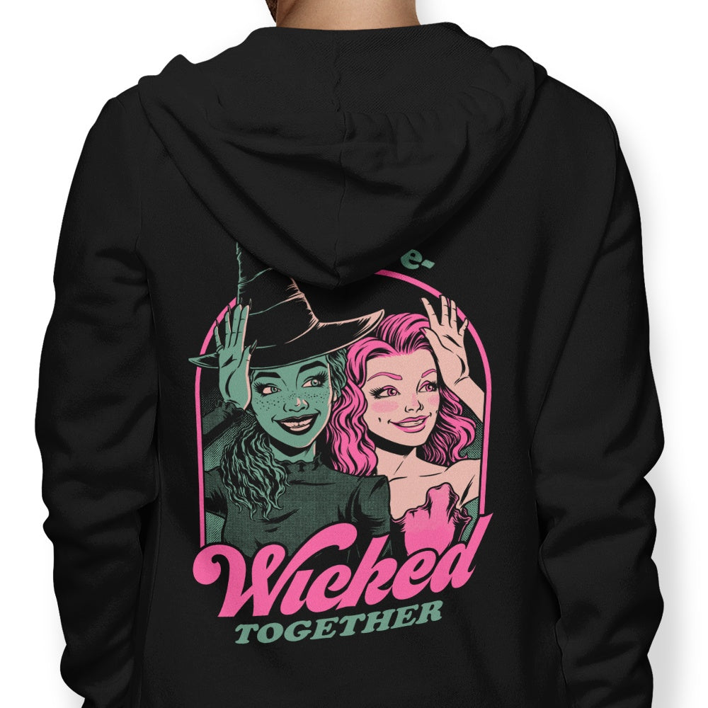Green and Pink Witches - Adult & Kids T-Shirts, Sweatshirts & Hoodies apparel design preview 1