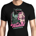 Green and Pink Witches Men's Apparel - Adult & Kids T-Shirts, Sweatshirts & Hoodies apparel design preview 1