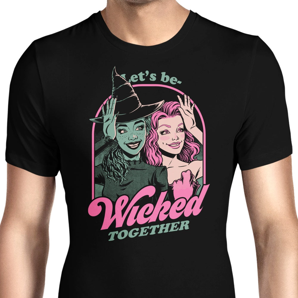 Green and Pink Witches Men's Apparel - Adult & Kids T-Shirts, Sweatshirts & Hoodies apparel design preview 1