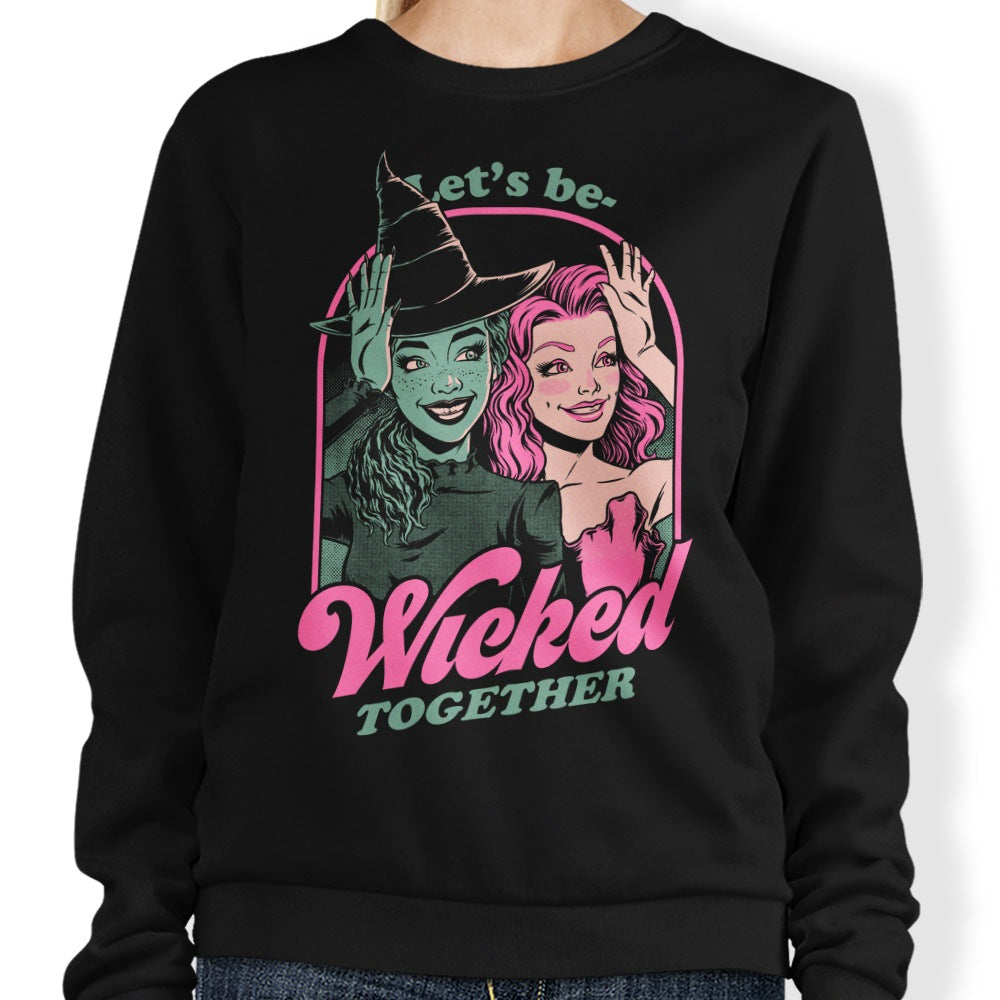 Green and Pink Witches - Adult & Kids T-Shirts, Sweatshirts & Hoodies apparel design preview 1