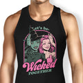 Green and Pink Witches Tank Top - Adult & Kids T-Shirts, Sweatshirts & Hoodies apparel design preview 1