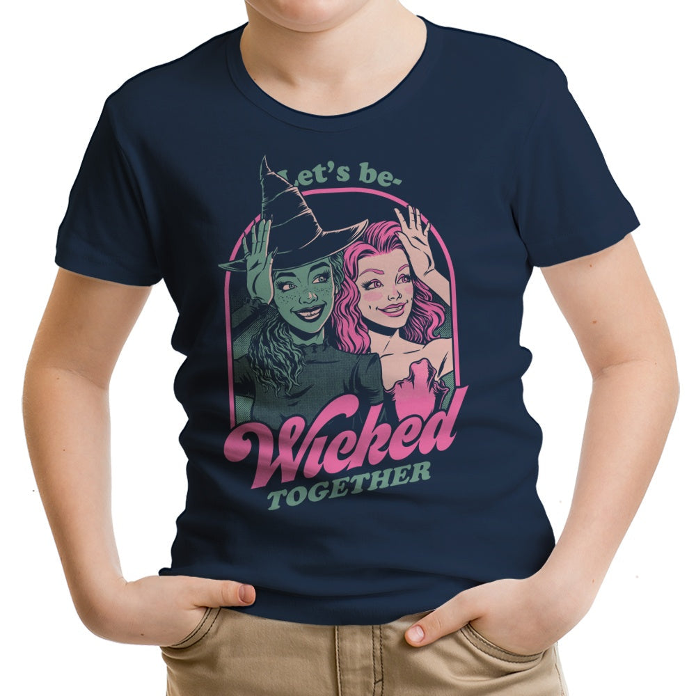 Green and Pink Witches Youth Apparel - Adult & Kids T-Shirts, Sweatshirts & Hoodies apparel design preview 2