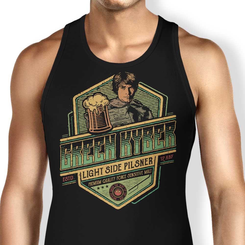 Green Kyber Pilsner Tank Top - Adult & Kids T-Shirts, Sweatshirts & Hoodies apparel design preview 1
