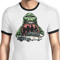Green Slime Time Ringer - Adult & Kids T-Shirts, Sweatshirts & Hoodies apparel design preview 1