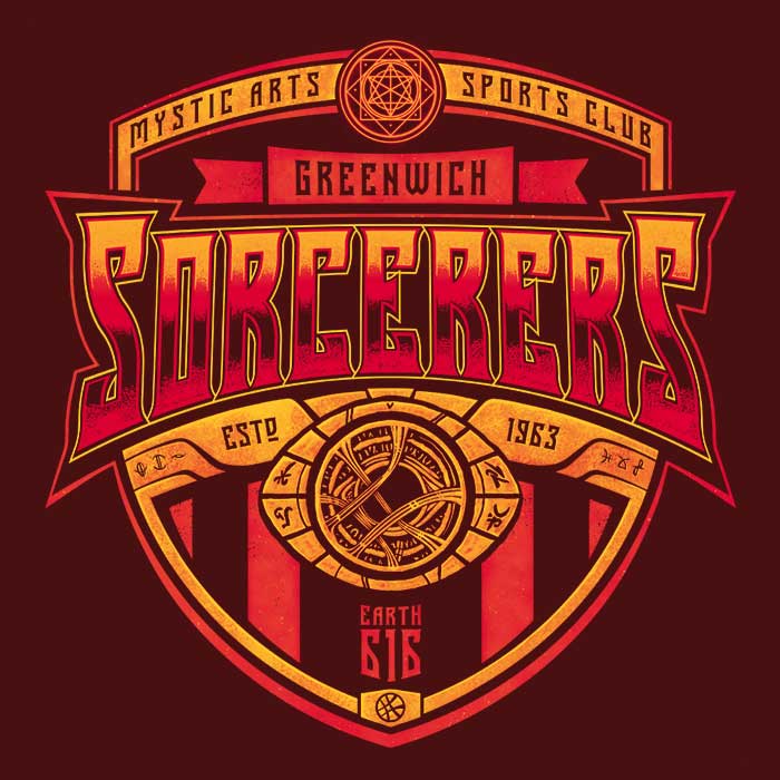 Greenwich Sorcerers Men's Apparel - Adult & Kids T-Shirts, Sweatshirts & Hoodies apparel design preview 2