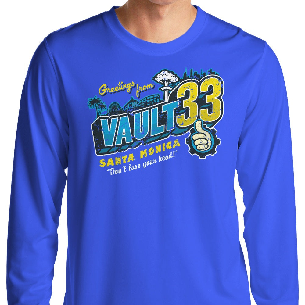 Greetings from 33 - Adult & Kids T-Shirts, Sweatshirts & Hoodies apparel design preview 1