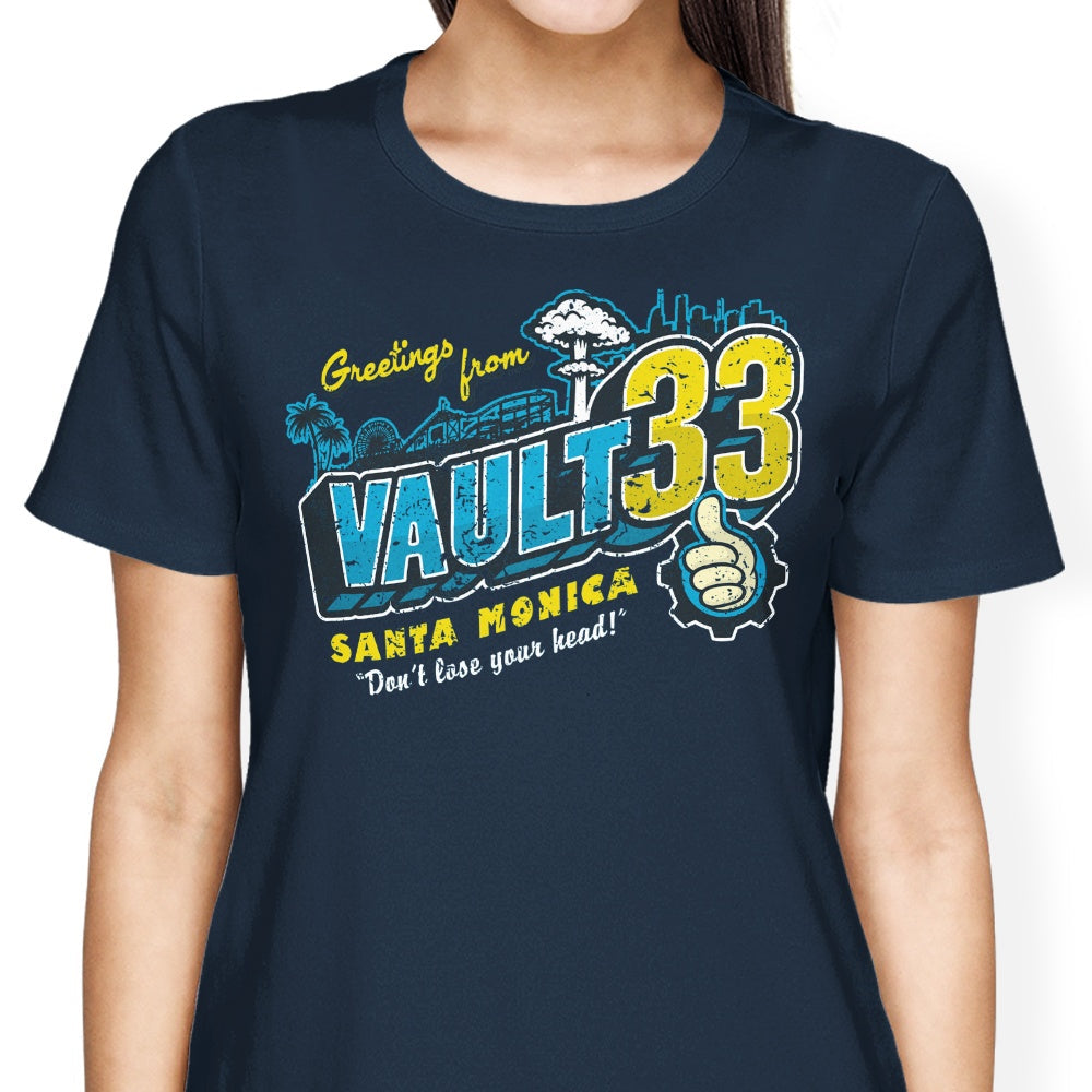 Greetings from 33 Women's Apparel - Adult & Kids T-Shirts, Sweatshirts & Hoodies apparel design preview 2