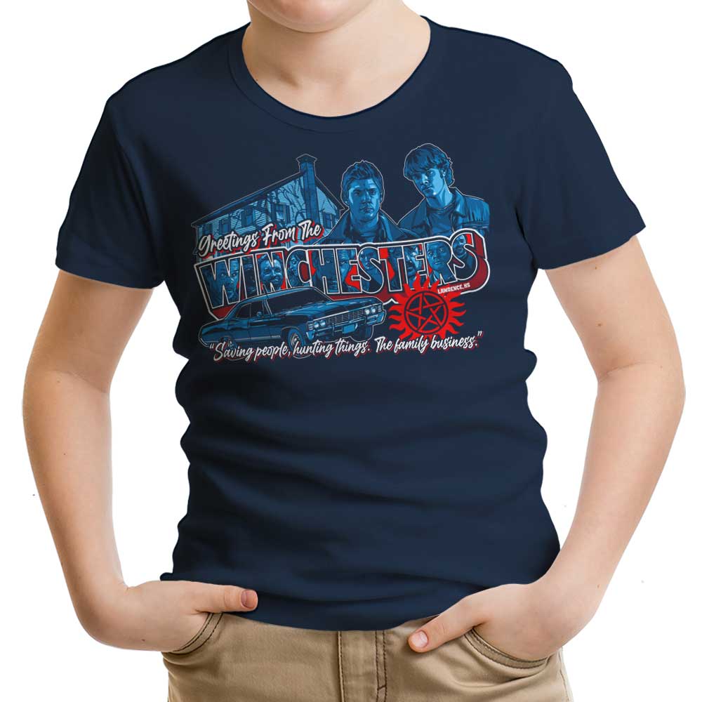 Greetings from Lawrence Youth Apparel - Adult & Kids T-Shirts, Sweatshirts & Hoodies apparel design preview 2