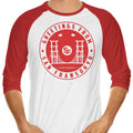 Greetings from San Fransokyo 3/4 Sleeve Raglan - Adult & Kids T-Shirts, Sweatshirts & Hoodies apparel design preview 1