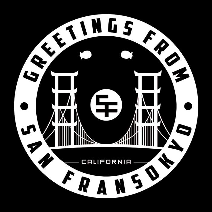 Greetings from San Fransokyo Men's Apparel - Adult & Kids T-Shirts, Sweatshirts & Hoodies apparel design preview 2