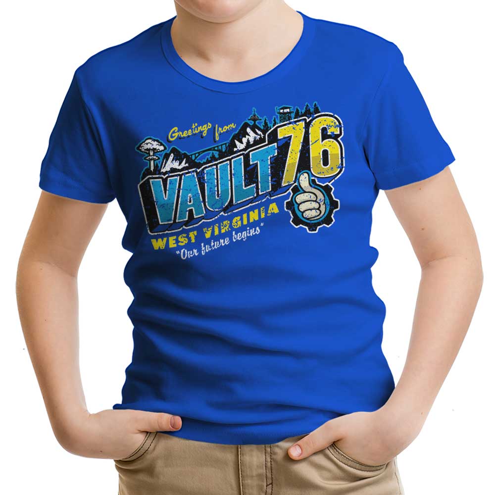 Greetings from West Virginia Youth Apparel - Adult & Kids T-Shirts, Sweatshirts & Hoodies apparel design preview 1