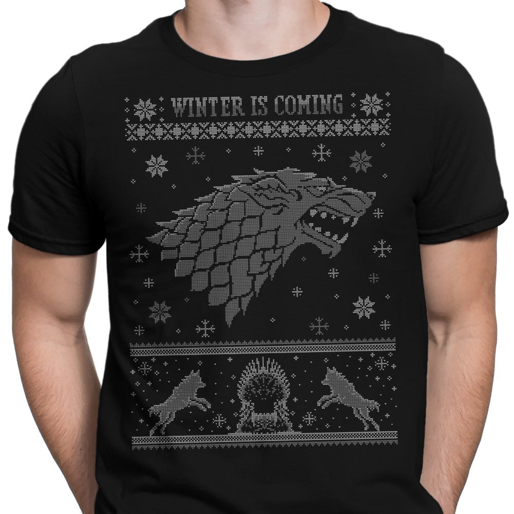 Grey Wolf Sweater Men's Apparel - Adult & Kids T-Shirts, Sweatshirts & Hoodies apparel design preview 2