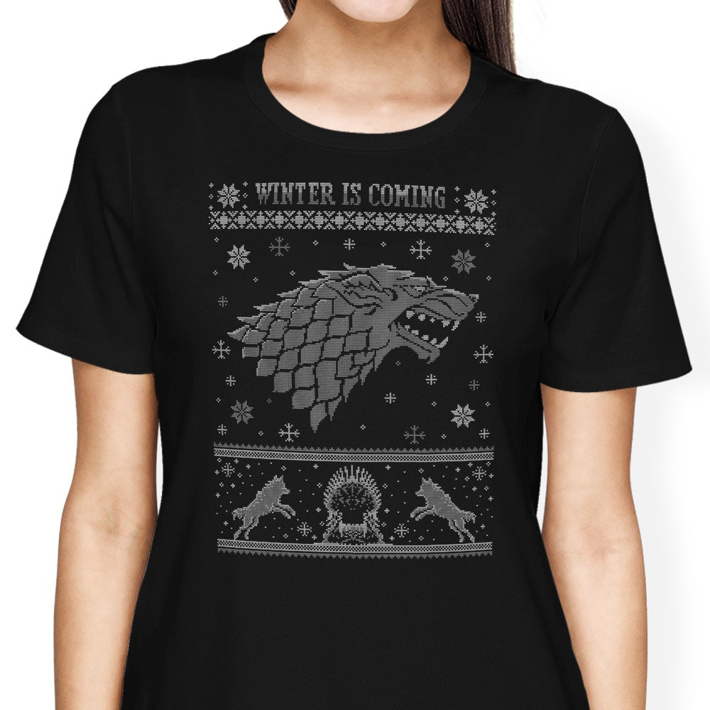 Grey Wolf Sweater Women's Apparel - Adult & Kids T-Shirts, Sweatshirts & Hoodies apparel design preview 2