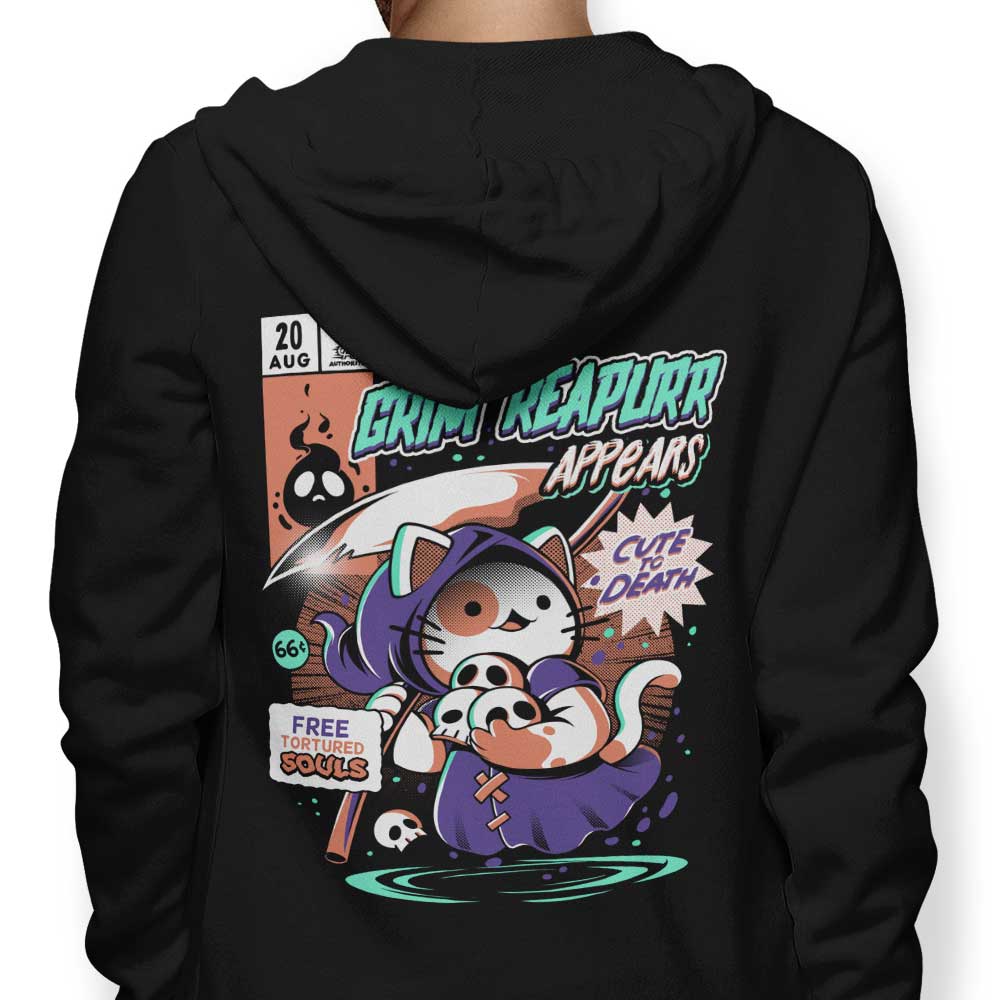 Grim Reapurr - Adult & Kids T-Shirts, Sweatshirts & Hoodies apparel design preview 1