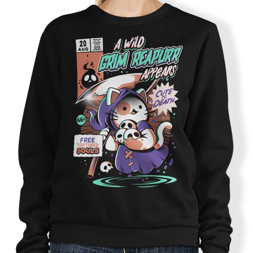 Grim Reapurr - Adult & Kids T-Shirts, Sweatshirts & Hoodies apparel design preview 1