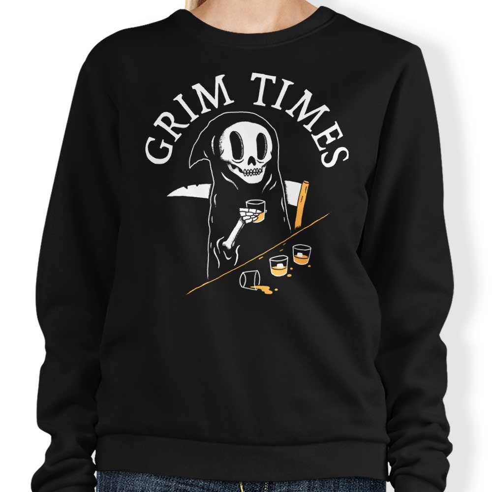 Grim Times - Adult & Kids T-Shirts, Sweatshirts & Hoodies apparel design preview 1