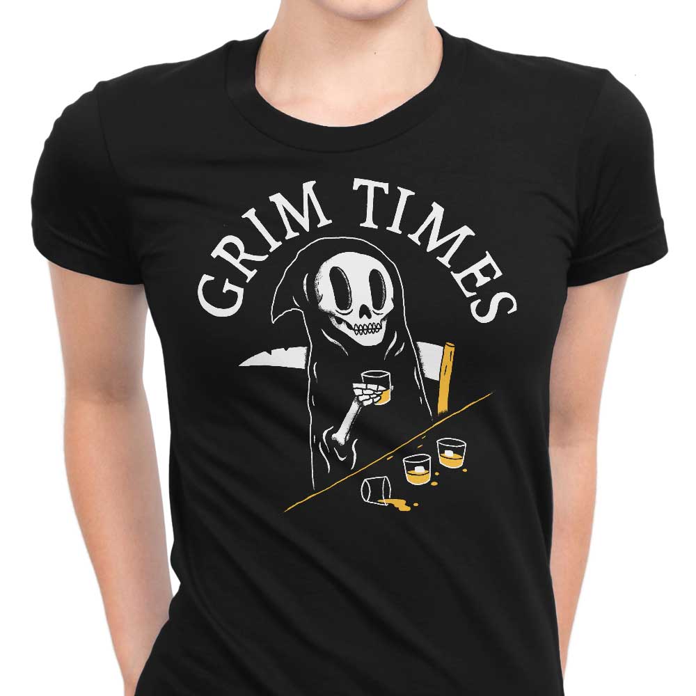 Grim Times Women's Apparel - Adult & Kids T-Shirts, Sweatshirts & Hoodies apparel design preview 1