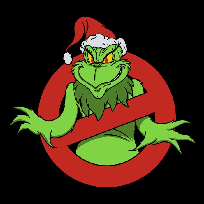 Grinchbusters Men's Apparel - Adult & Kids T-Shirts, Sweatshirts & Hoodies apparel design preview 2