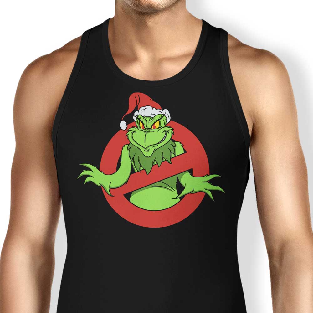 Grinchbusters Tank Top - Adult & Kids T-Shirts, Sweatshirts & Hoodies apparel design preview 1
