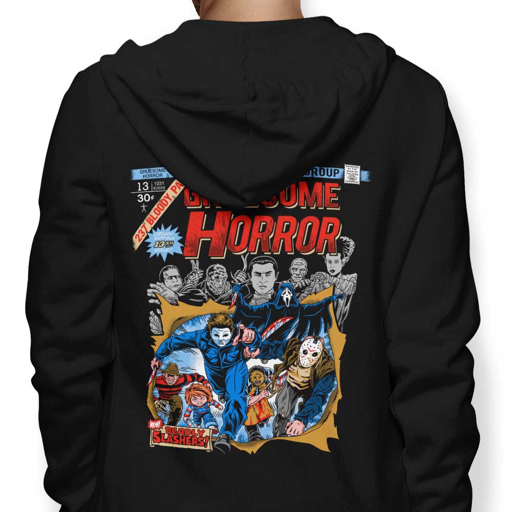 Gruesome Horror - Adult & Kids T-Shirts, Sweatshirts & Hoodies apparel design preview 1