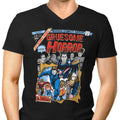 Gruesome Horror Men's V-Neck - Adult & Kids T-Shirts, Sweatshirts & Hoodies apparel design preview 1