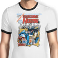 Gruesome Horror Ringer - Adult & Kids T-Shirts, Sweatshirts & Hoodies apparel design preview 1