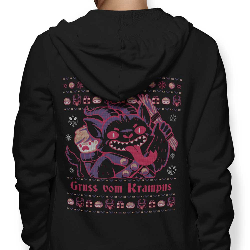 Gruss Vom Krampus - Adult & Kids T-Shirts, Sweatshirts & Hoodies apparel design preview 1
