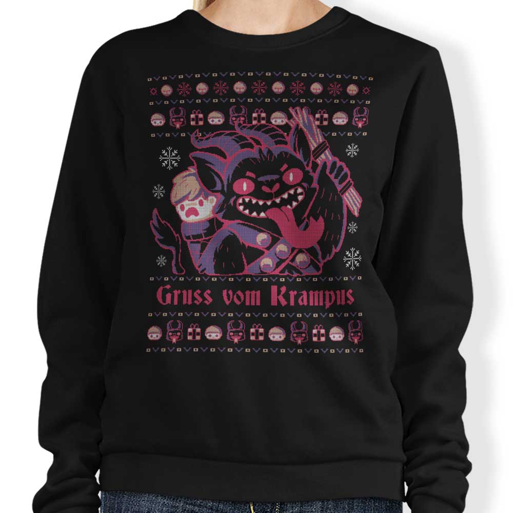 Gruss Vom Krampus - Adult & Kids T-Shirts, Sweatshirts & Hoodies apparel design preview 1