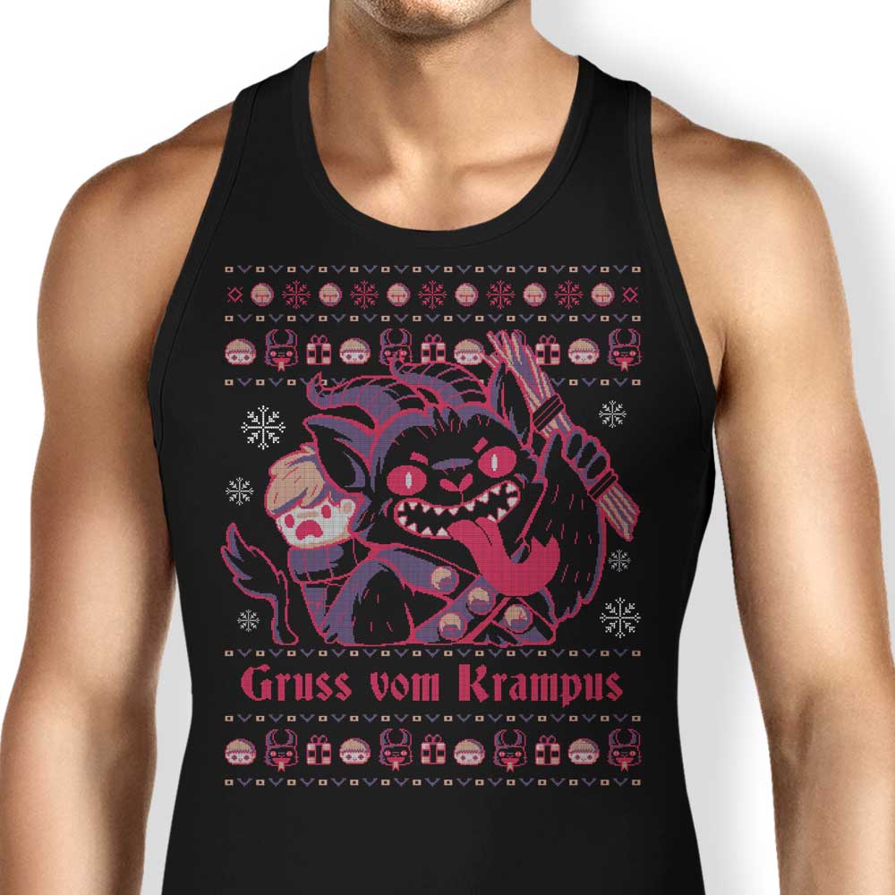 Gruss Vom Krampus Tank Top - Adult & Kids T-Shirts, Sweatshirts & Hoodies apparel design preview 1