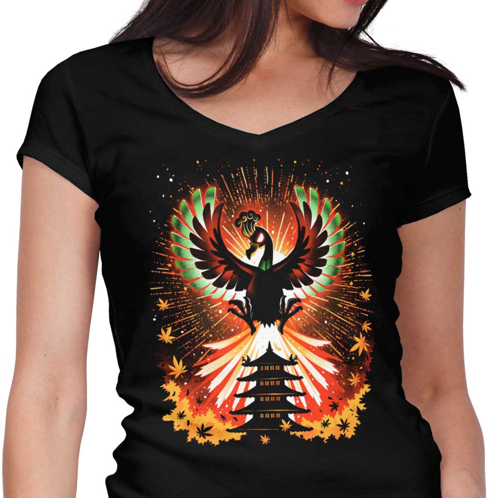 Guardian of the Skies Women's V-Neck - Adult & Kids T-Shirts, Sweatshirts & Hoodies apparel design preview 1