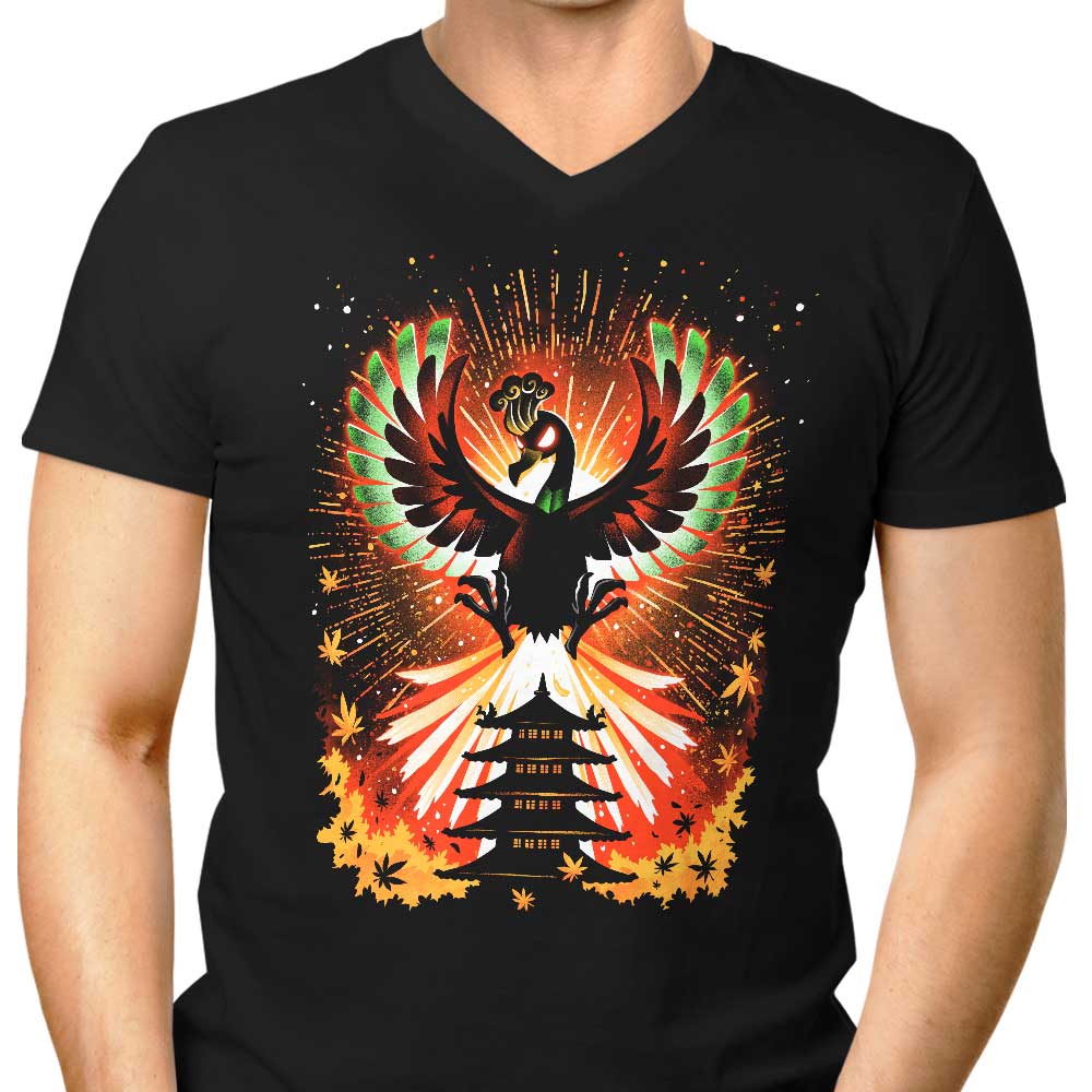 Guardian of the Skies Men's V-Neck - Adult & Kids T-Shirts, Sweatshirts & Hoodies apparel design preview 1