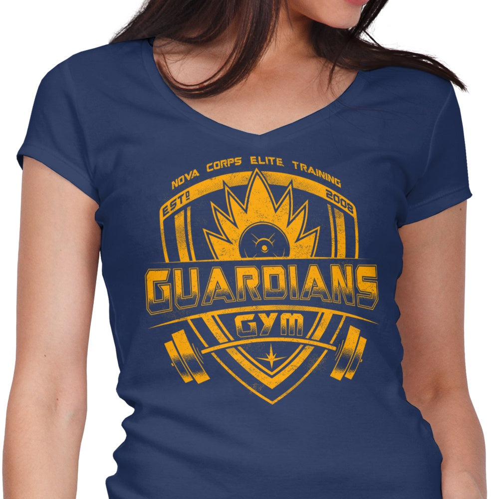 Guardian's Gym Women's V-Neck - Adult & Kids T-Shirts, Sweatshirts & Hoodies apparel design preview 1