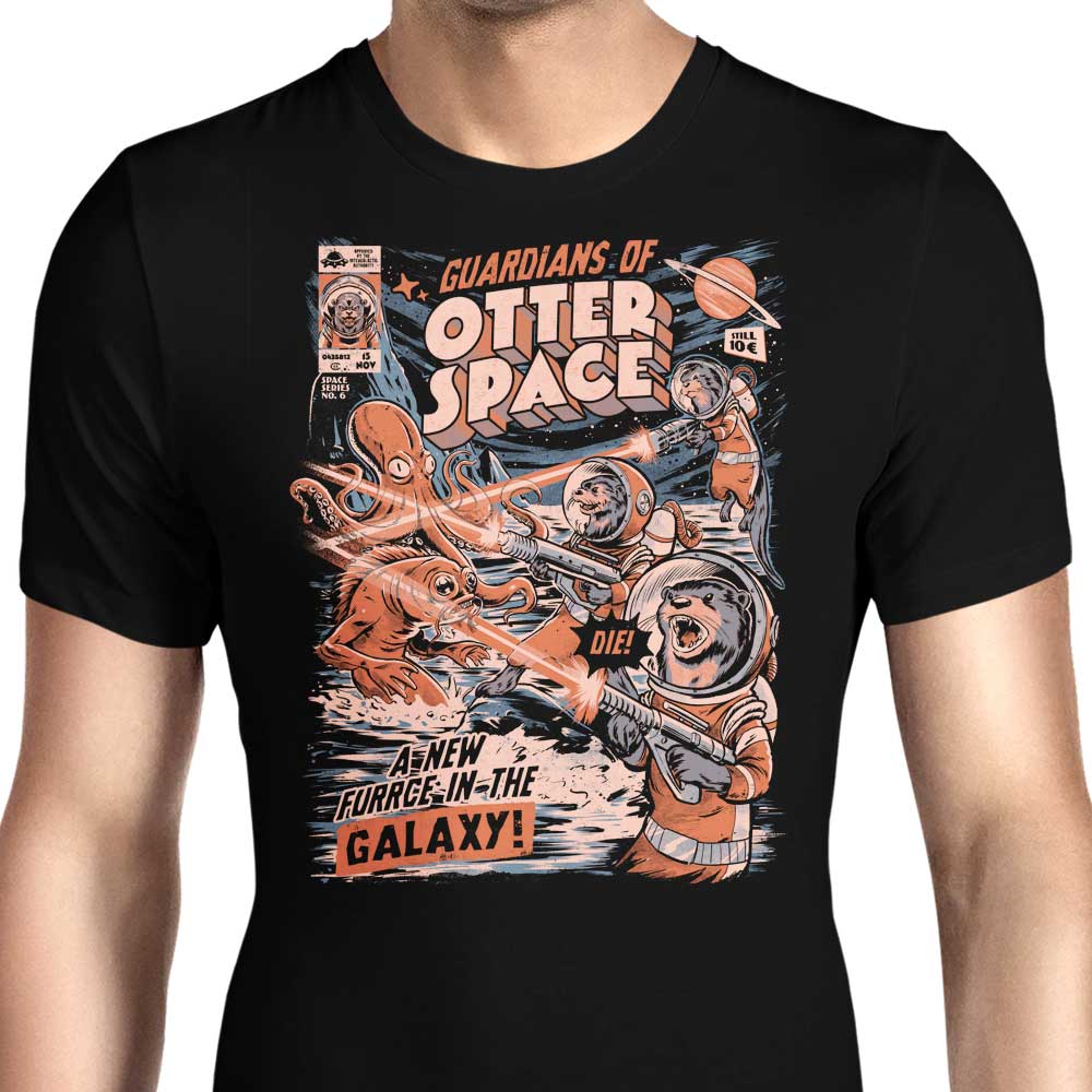 Guardians of Otter Space Men's Apparel - Adult & Kids T-Shirts, Sweatshirts & Hoodies apparel design preview 1