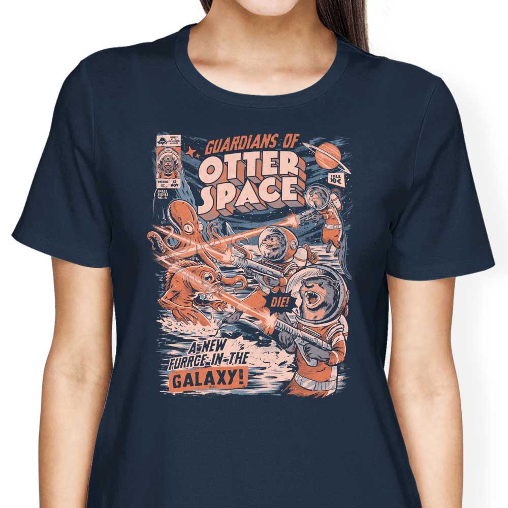 Guardians of Otter Space Women's Apparel - Adult & Kids T-Shirts, Sweatshirts & Hoodies apparel design preview 2