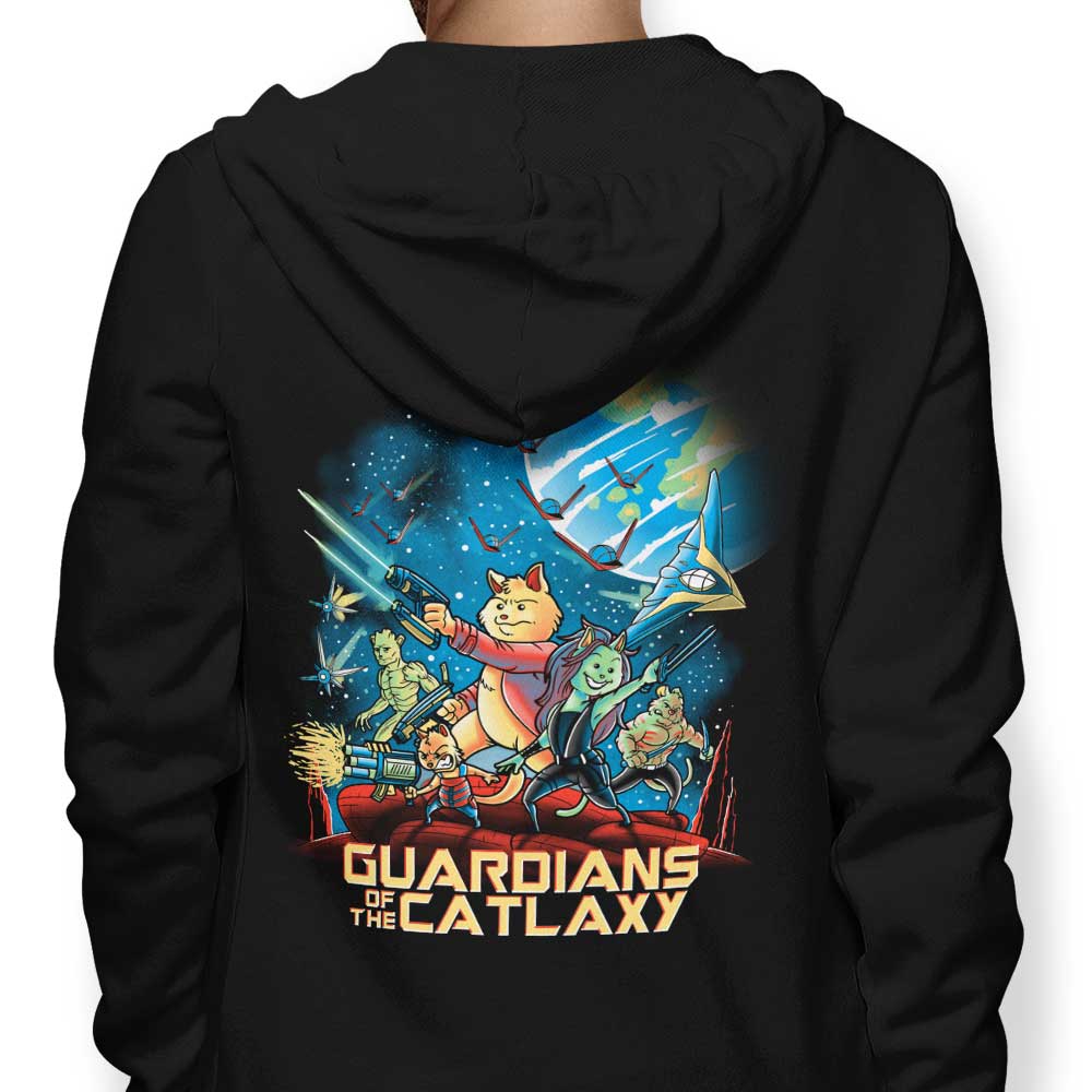 Guardians of the Catlaxy - Adult & Kids T-Shirts, Sweatshirts & Hoodies apparel design preview 1