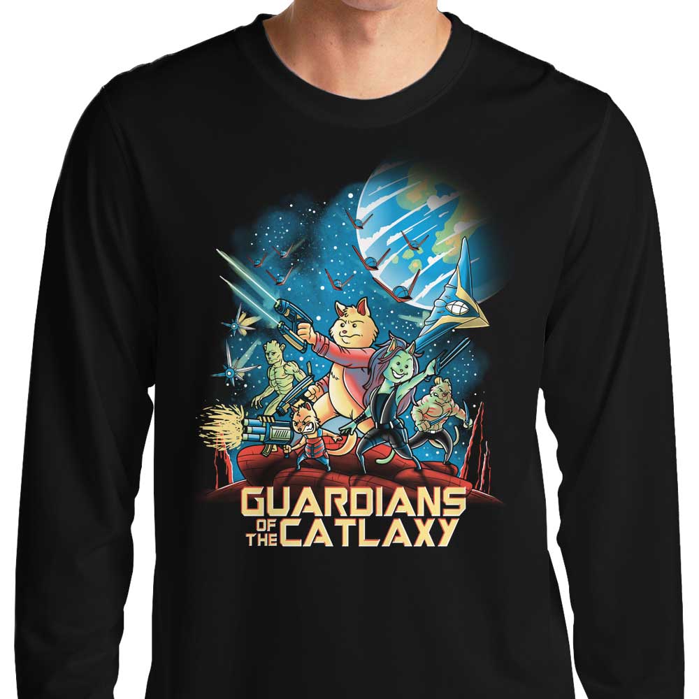 Guardians of the Catlaxy - Adult & Kids T-Shirts, Sweatshirts & Hoodies apparel design preview 1