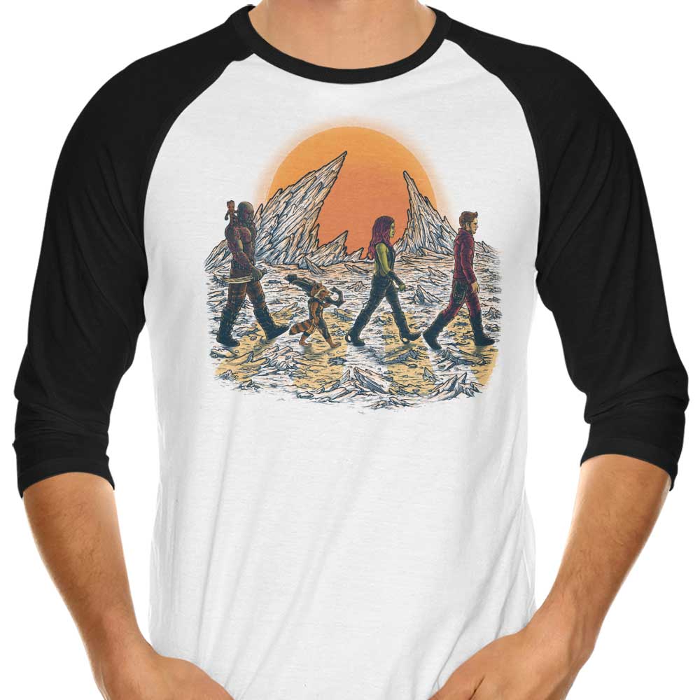 Guardians Road 3/4 Sleeve Raglan - Adult & Kids T-Shirts, Sweatshirts & Hoodies apparel design preview 1