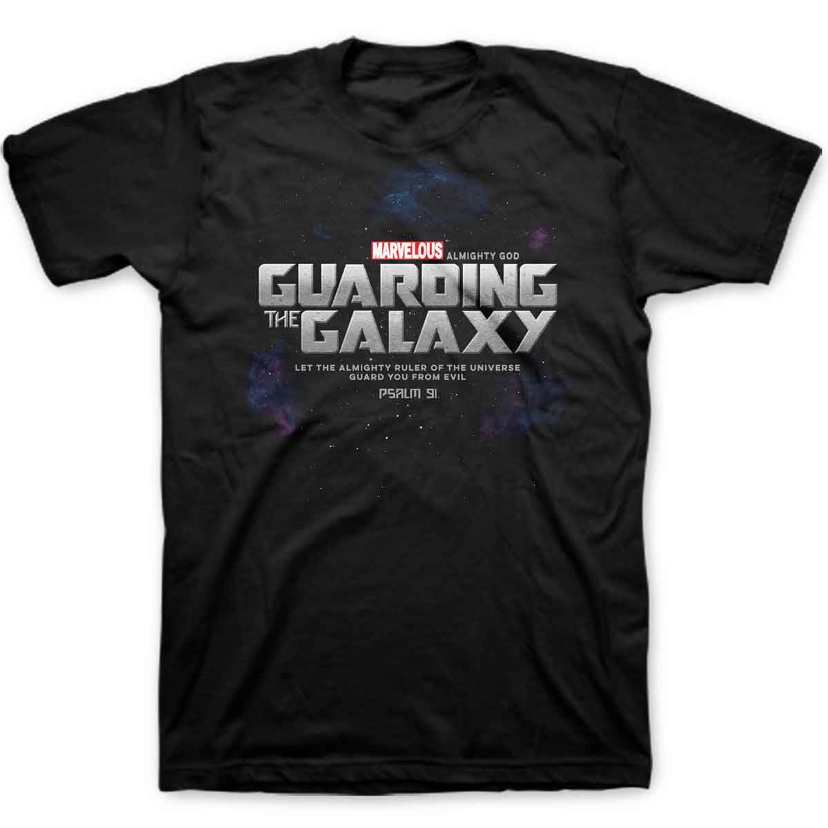 Kerusso Marvelous Almighty God Guarding the Galaxy - Adult & Kids T-Shirts, Sweatshirts & Hoodies apparel design preview 2
