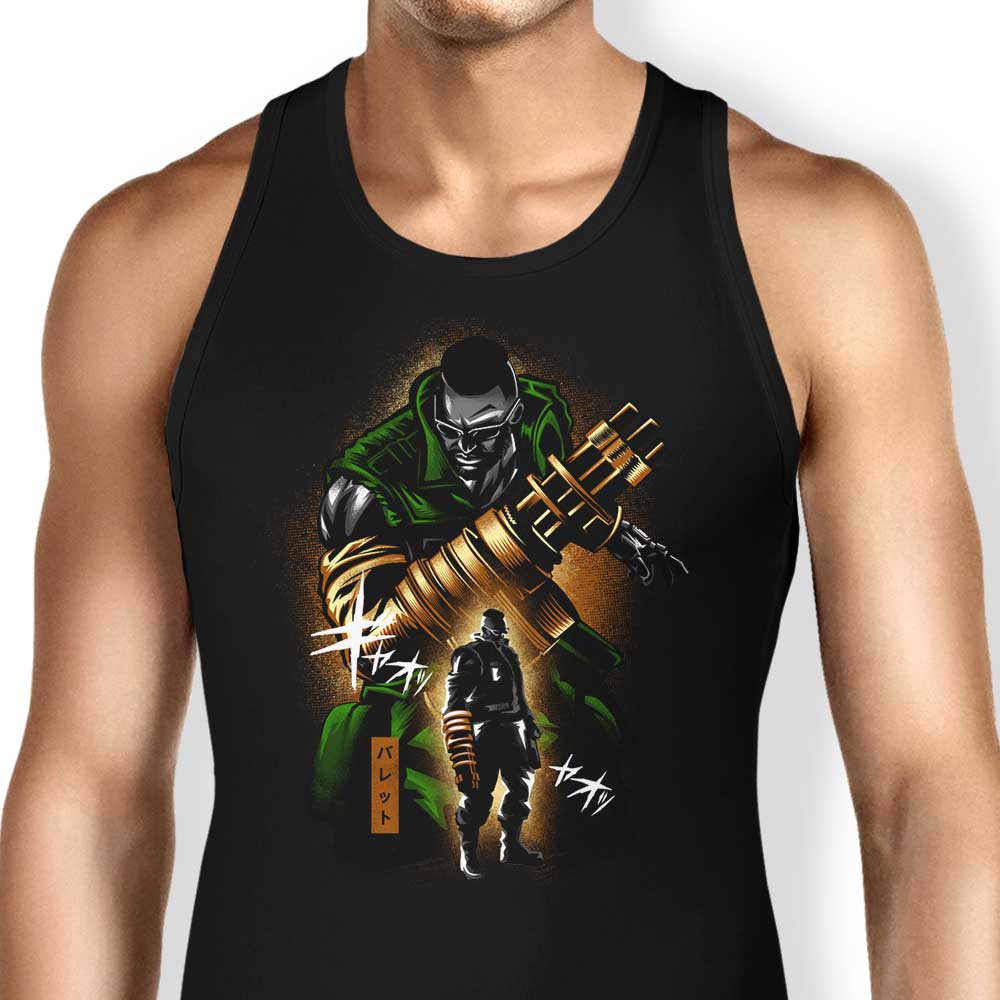 Gun Arm Tank Top - Adult & Kids T-Shirts, Sweatshirts & Hoodies apparel design preview 1