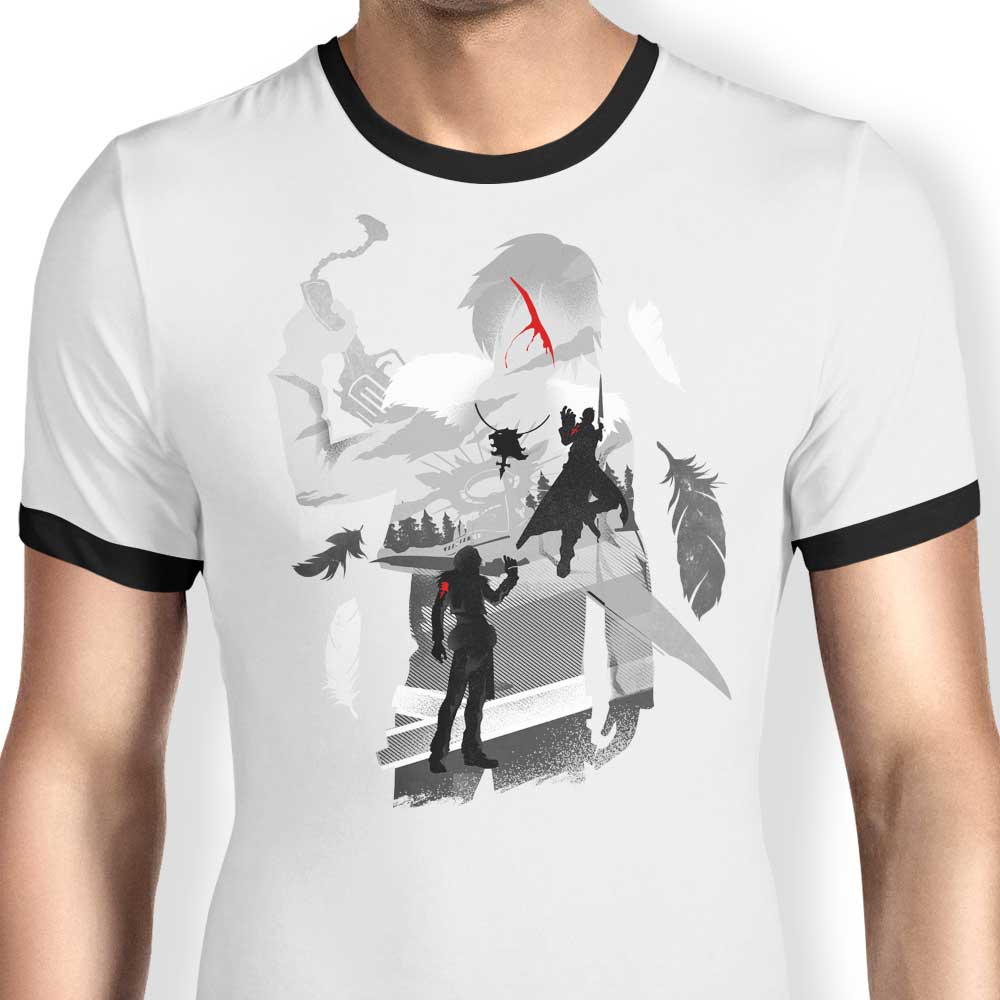Gunblade Rivals Ringer - Adult & Kids T-Shirts, Sweatshirts & Hoodies apparel design preview 1