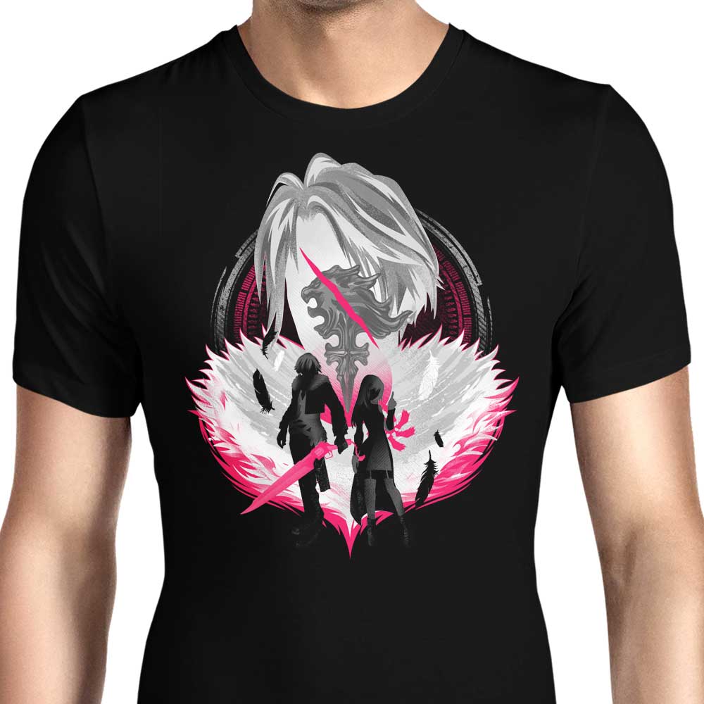 Gunblade Silhouette Men's Apparel - Adult & Kids T-Shirts, Sweatshirts & Hoodies apparel design preview 1