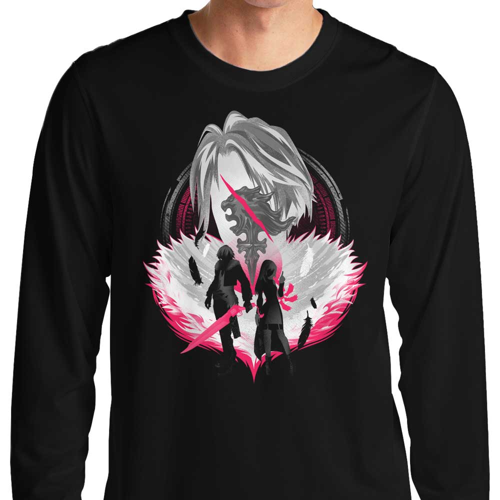 Gunblade Silhouette - Adult & Kids T-Shirts, Sweatshirts & Hoodies apparel design preview 1