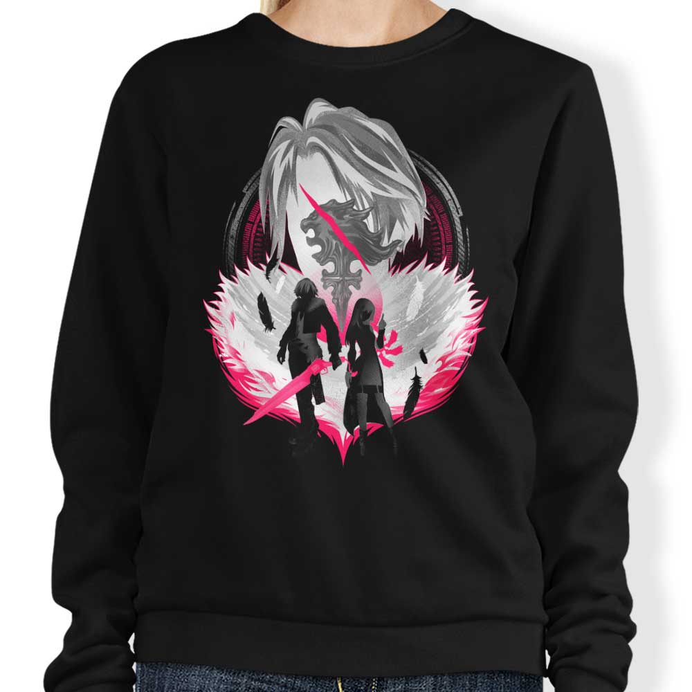 Gunblade Silhouette - Adult & Kids T-Shirts, Sweatshirts & Hoodies apparel design preview 1