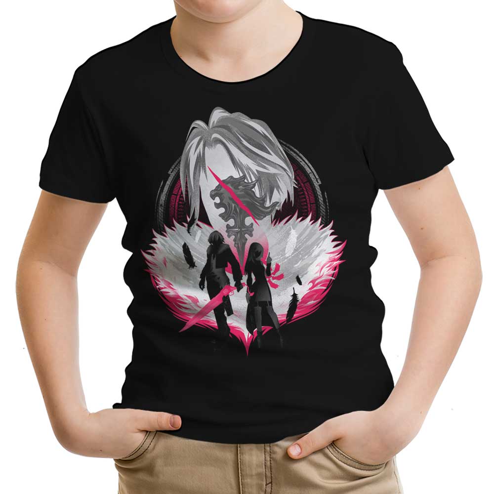 Gunblade Silhouette Youth Apparel - Adult & Kids T-Shirts, Sweatshirts & Hoodies apparel design preview 1