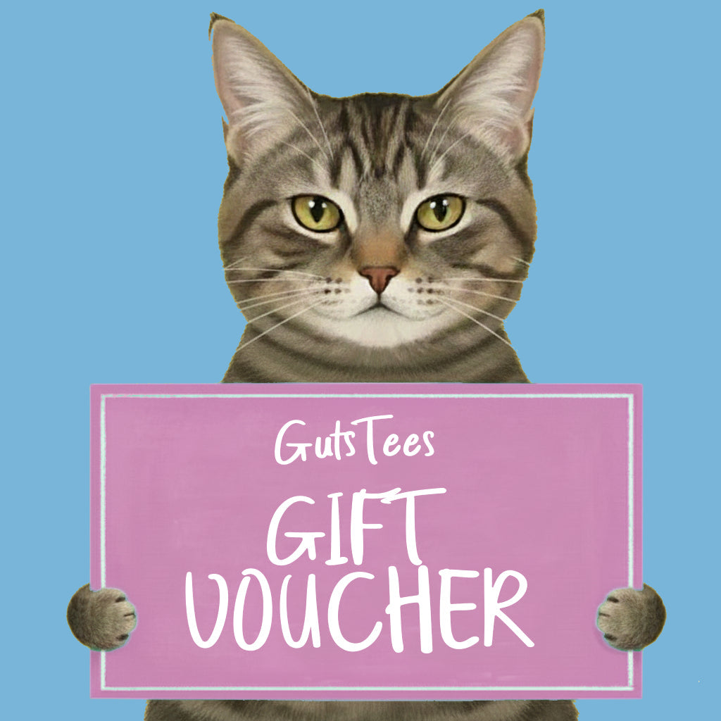 Guts Gift Card - Adult & Kids T-Shirts, Sweatshirts & Hoodies apparel design preview 1