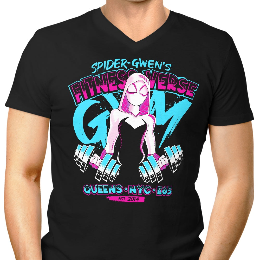 Gwen's Fitness Verse Men's V-Neck - Adult & Kids T-Shirts, Sweatshirts & Hoodies apparel design preview 1